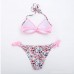 URIBAKE Womens Padded Push-up Bra Bikini Set Swimsuit Bathing Suit Swimwear Beachwear Light Pink B07MKP3DZ1